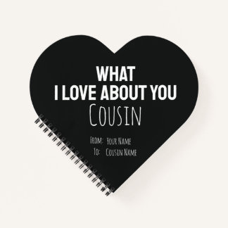 Geschenke für Cousins Kinder Cousinen Cool Lustig  Notizbuch
