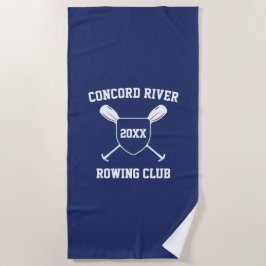 Geschenke für Crew-Ruderer Rudern Ruderboot Wettru Strandtuch