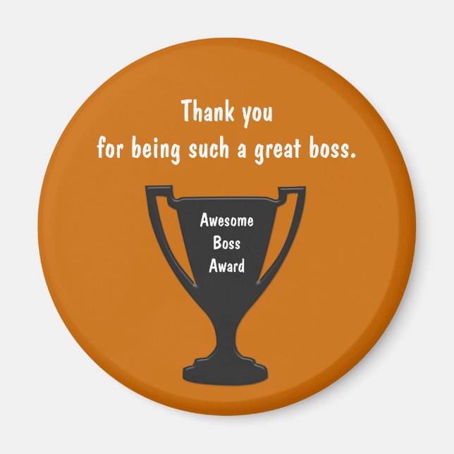 Geschenke für das Boss Magnet (Vorne)