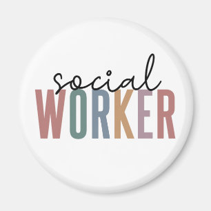 Geschenke für den Abschluss von Sozialarbeitern Magnet