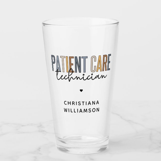 Geschenke für den benutzerdefinierten Patientenbet Glas (Vorderseite)