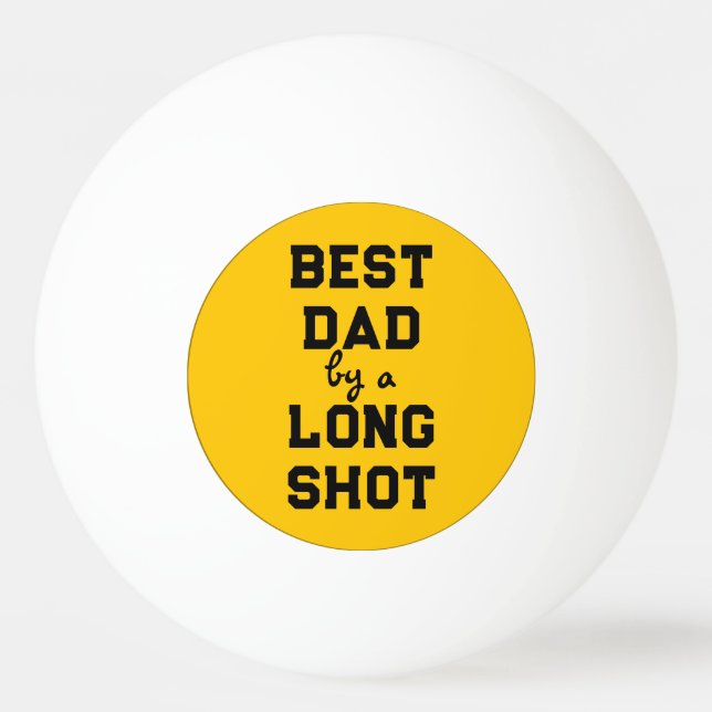 Geschenke für den besten Vater Vater Tischtennisball (Vorderseite)