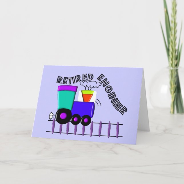 Geschenke für den Fortgeschrittenen-Ingenieur Karte (Vorderseite)