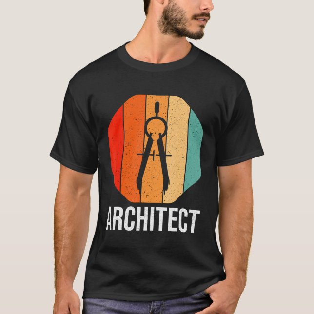 Geschenke für den Kompass-Architekturkompass für S T-Shirt (Vorderseite)