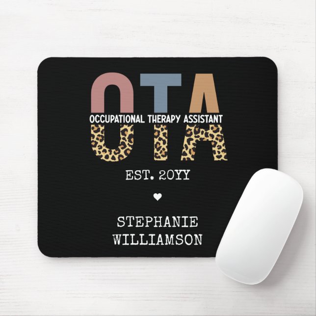 Geschenke für den OTA-Assistenten für Arbeitsthera Mousepad (Mit Mouse)