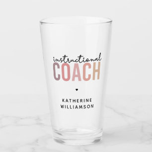 Geschenke für den Trainer nach Maß Glas