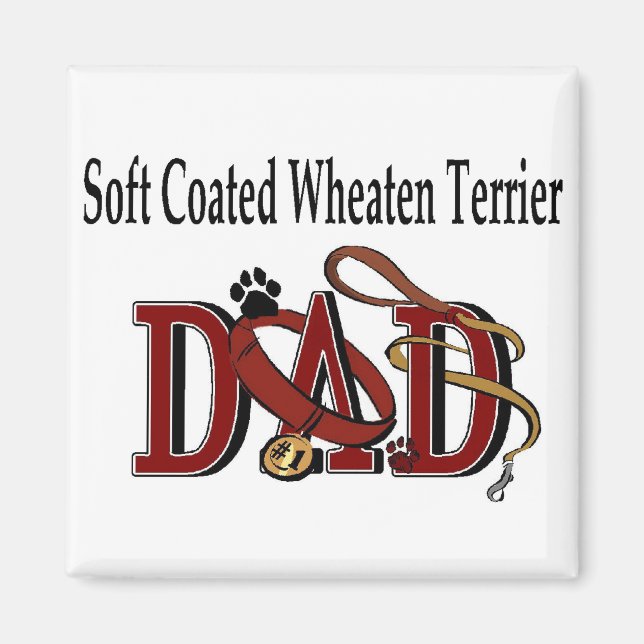 Geschenke für den Vater von weichgedeckten Rädern Magnet (Vorne)