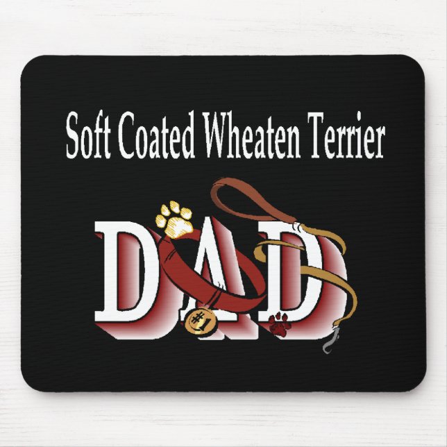 Geschenke für den Vater von weichgedeckten Rädern Mousepad (Vorne)