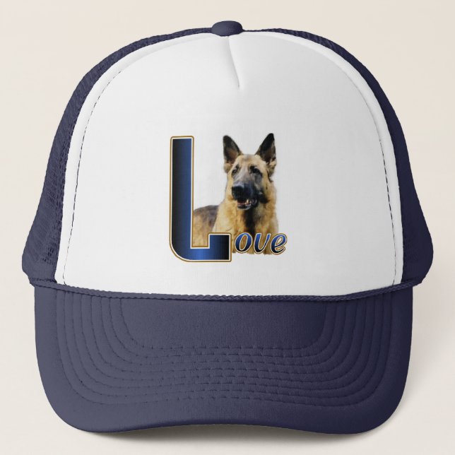 Geschenke für deutsche Hirten Truckerkappe (Vorderseite)