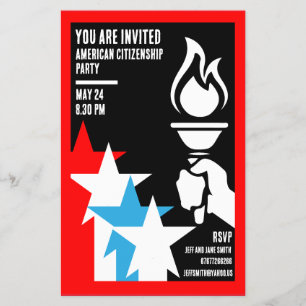 Geschenke für die amerikanische Staatsbürgerschaft Flyer