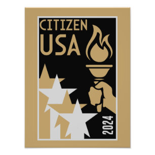 Geschenke für die amerikanische Staatsbürgerschaft Fotodruck