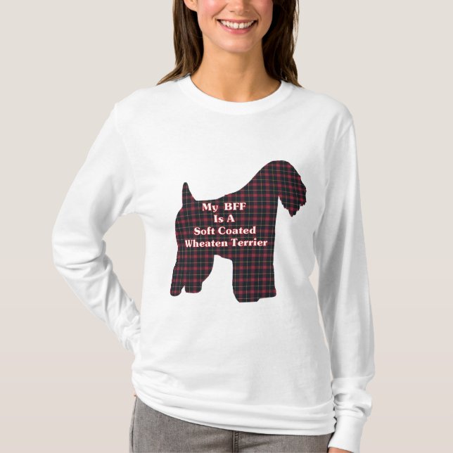 Geschenke für die BESTE FREUNDIN von weichgedeckte T-Shirt (Vorderseite)