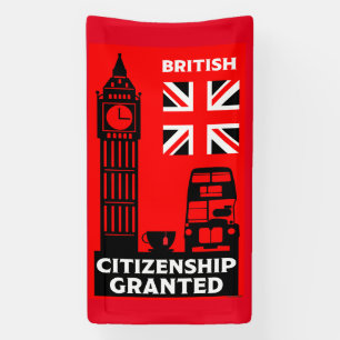 Geschenke für die britische Staatsbürgerschaft Banner