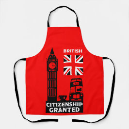 Geschenke für die britische Staatsbürgerschaft Schürze