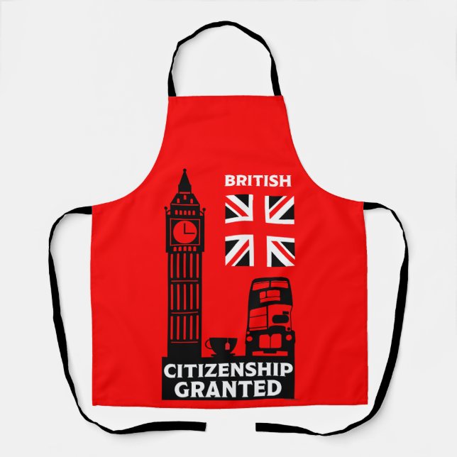 Geschenke für die britische Staatsbürgerschaft Schürze (Vorderseite)