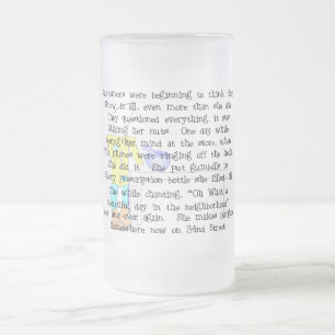 Geschenke für die Geschichte des Apothekers - Ungl Mattglas Bierglas
