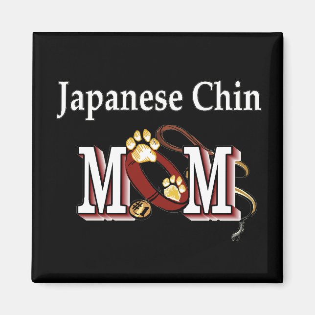 Geschenke für die japanische Chin-Mama Magnet (Vorne)