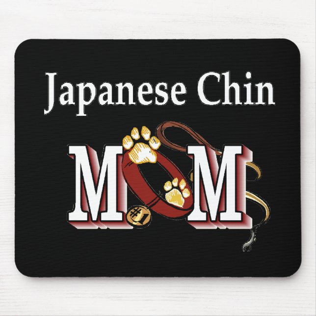 Geschenke für die japanische Chin-Mama Mousepad (Vorne)