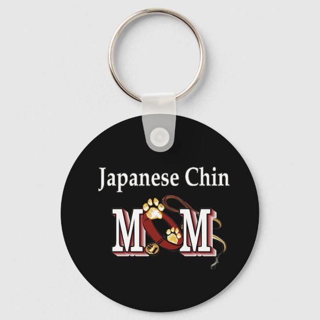 Geschenke für die japanische Chin-Mama Schlüsselanhänger (Vorderseite)