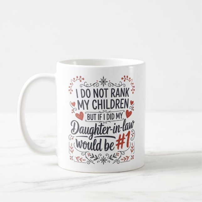 Geschenke für die Schwiegertochter Kaffeetasse (Links)