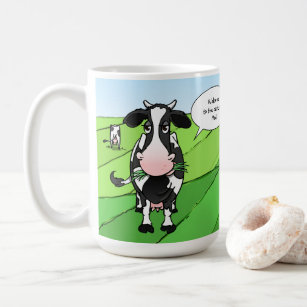 Geschenke für die sonnige Altersversorgung  Kühe a Kaffeetasse