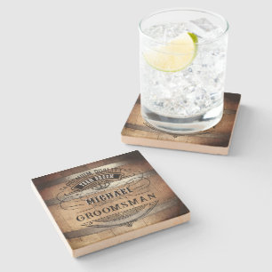 Geschenke für die Trauzeugen Steinuntersetzer