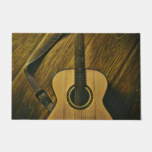Geschenke für einen Musikergitarrist Fußmatte