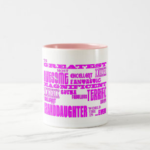 Geschenke für Enkelinnen: Bestste Enkelin Zweifarbige Tasse