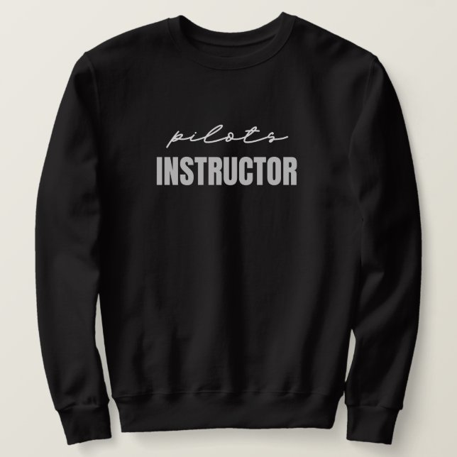 Geschenke für Fahrlehrer Sweatshirt (Design vorne)