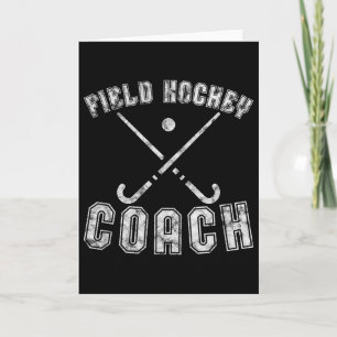 Geschenke für Feldhockey-Trainer Feldhockey C mit Karte