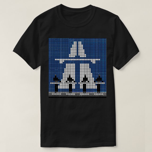 Geschenke für Frauen deutsche Kraftwerk Band Grafi T-Shirt (Design vorne)
