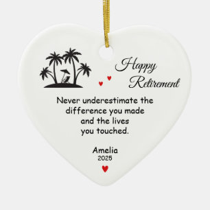 Geschenke für Frauen und Männer, glücklich erschöp Keramik Ornament