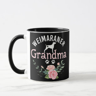 Geschenke für Frauen Weimaraner-Hunde für Oma Hund Tasse