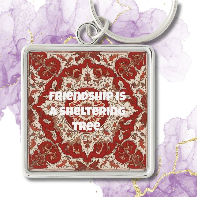 Geschenke für Freunde Persischer Tiles Schlüsselanhänger (Custom Anniversary Gifts for Friends Persian Tiles)