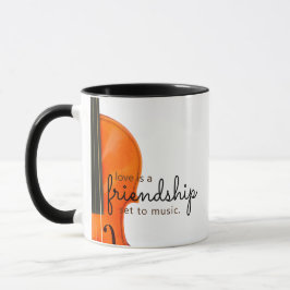 Geschenke für Geiger - Liebe Geige Tasse