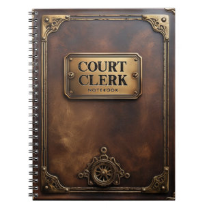 Geschenke für Gerichtsarbeiter - Spiral-Foto-Noteb Notizblock