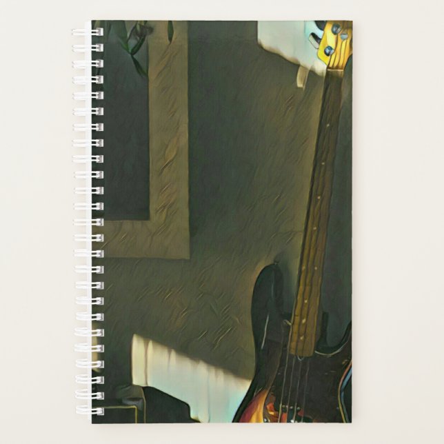 Geschenke für Gitarrenspieler Planer (Vorderseite)