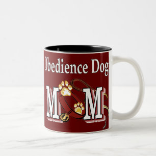 Geschenke für Hundegehorsams-Mamas Zweifarbige Tasse