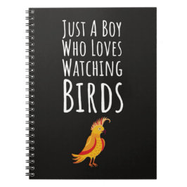 Geschenke für Jungen zur Vogelbeobachtung für Kind Notizblock
