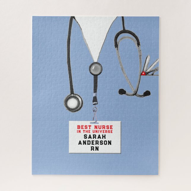 Geschenke für Krankenpflege Puzzle (Vertikal)