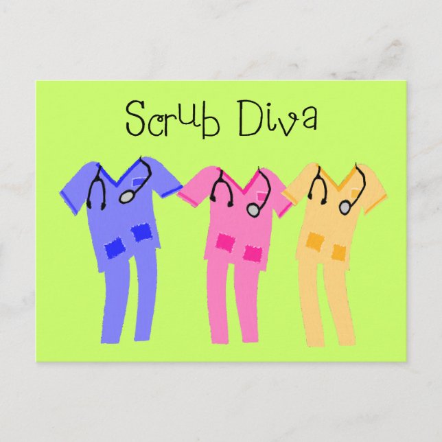 Geschenke für Krankenpfleger oder medizinisches Sc Postkarte (Vorderseite)