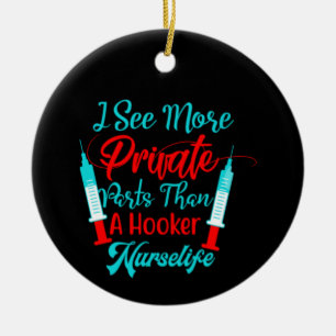 Geschenke für Krankenschwestern Ich sehe mehr priv Keramik Ornament