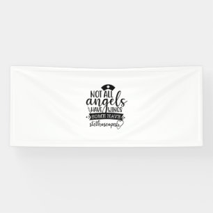 Geschenke für Krankenschwestern nicht alle Engel h Banner