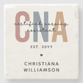 Geschenke für kundenspezifische CNA Retro zertifiz Steinuntersetzer