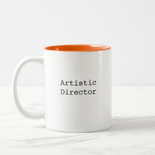 Geschenke für künstlerische Leiter für Männer Frau Zweifarbige Tasse