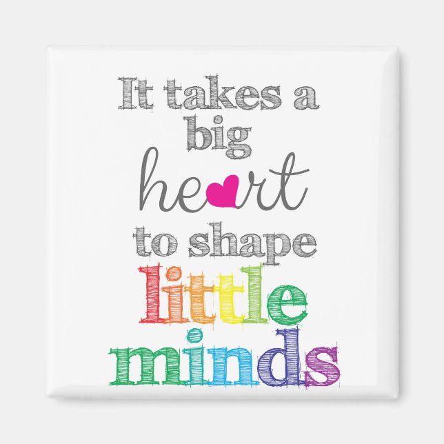 Geschenke für Lehrer: Erster Schultag, Lehrer Magnet (Vorne)