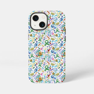 Geschenke für Lyme-Borreliose, Grüne-Schleife-Bewu iPhone 13 Mini Hülle