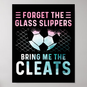 Geschenke für Mädchen-Fußballspielerin Team-Stolle Poster