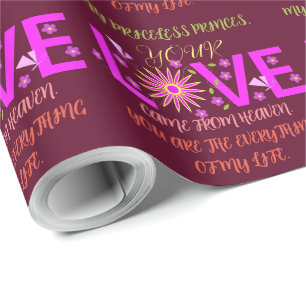 GESCHENKE FÜR MAMA, SCHWESTER, DAUGHTER, FREUND, F GESCHENKPAPIER