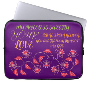 GESCHENKE FÜR MAMA, SCHWESTER, DAUGHTER, FREUND, F LAPTOPSCHUTZHÜLLE
